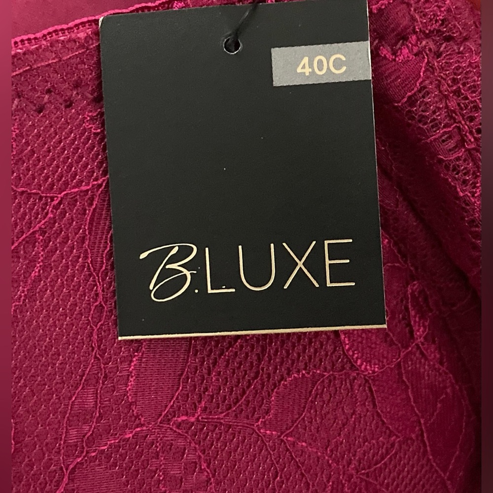 🌹B.Luxe Fushia  Lace Underwire Bra